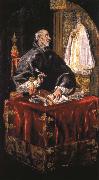 El Greco St Jerom as Cardinal oil painting